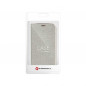 LUNA Book Gold na Apple iPhone 13 mini FORCELL Peňaženkový obal Stříbrný