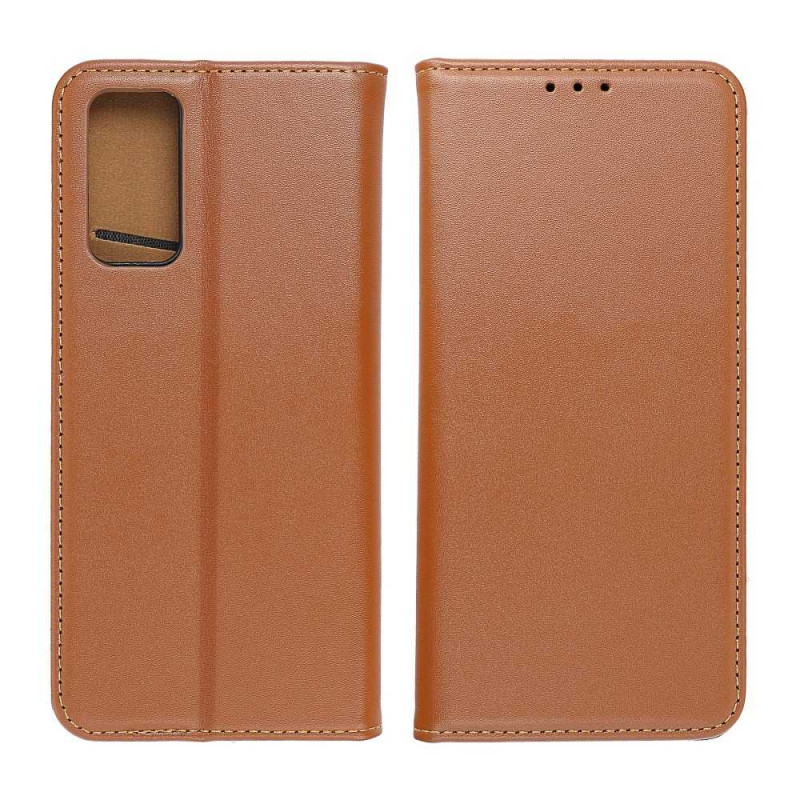 Peněženkové pouzdro Leather case SMART PRO na Apple iPhone 13 Pro Max Elegantní  Hnědý