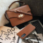 Peněženkové pouzdro Leather case SMART PRO na Apple iPhone 13 mini Elegantní  Hnědý