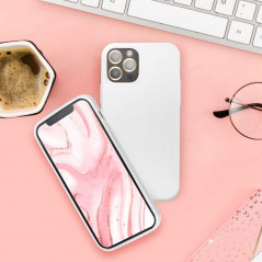 i-Jelly na XIAOMI Redmi Note 10 5G MERCURY kryt TPU Stříbrný