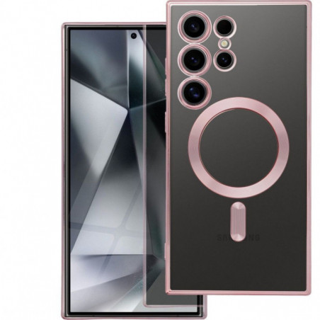 Kryt Electro Mag na Samsung Galaxy A17 MagSAFE  Růžovo-zlatý