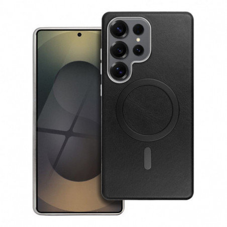 Kryt Gentleman Mag Cover na Samsung Galaxy A17 Elegantní  MagSAFE  Černý